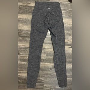 Lululemon align leggings, gray